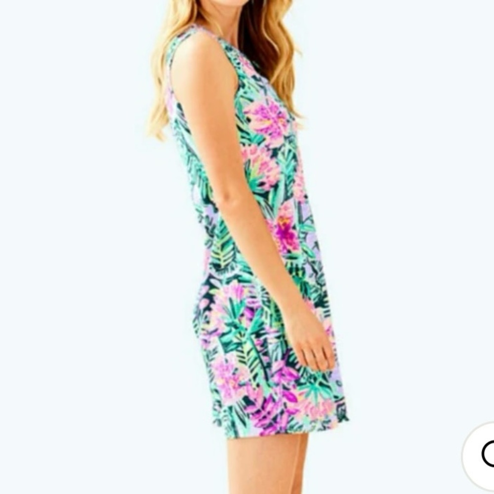 Lilly Pulitzer Slathouse Soirée Essie Mini Dress Size L - Picture 7 of 9